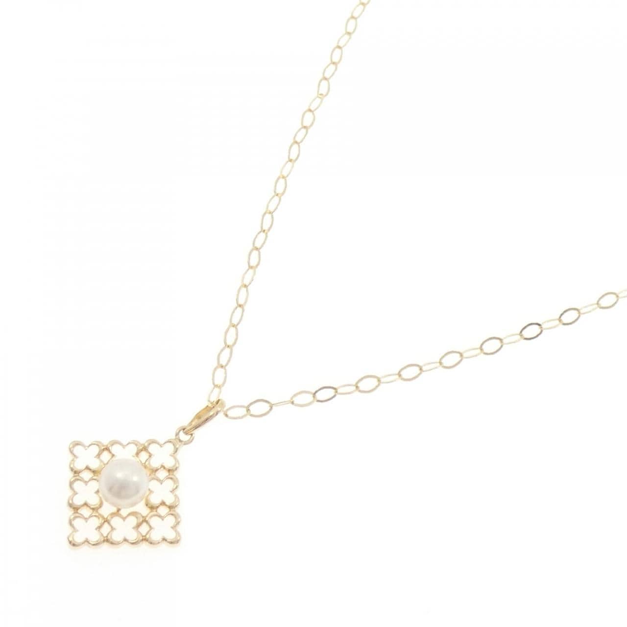 K18YG/18KTYG アコヤパール ネックレス 5.5mm