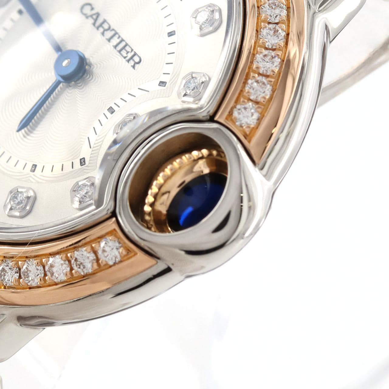 Cartier Ballon Bleu PG Combi/D・11P W3BB0 009 SSxPG石英