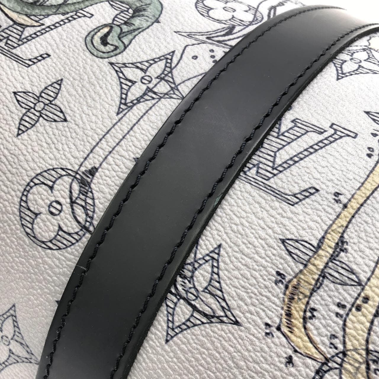 ルイヴィトン モノグラム サバンナ(チャップマン) キーポル バンドリエール 45cm M41449 ボストンバッグ