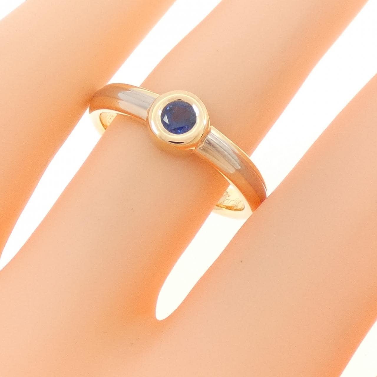 カルティエ モノトーン リング