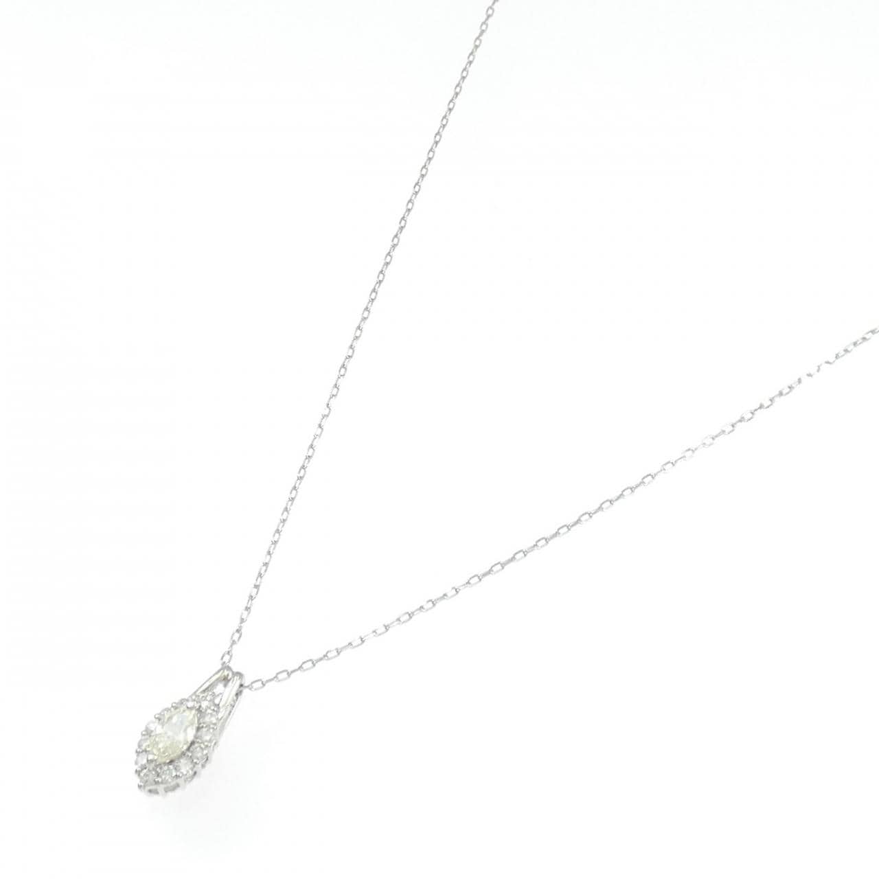 PT900/PT850 ダイヤモンド ネックレス 0.38CT