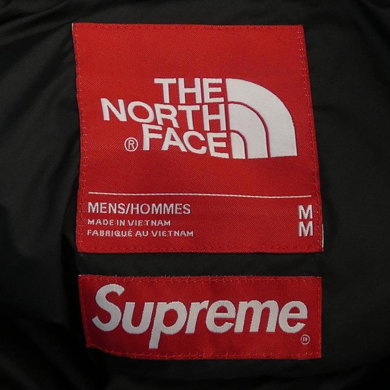 シュプリームザノースフェイス SUPREME×THE NORTH FACE PAPER PRINT NUPTSE J ダウンジャケット