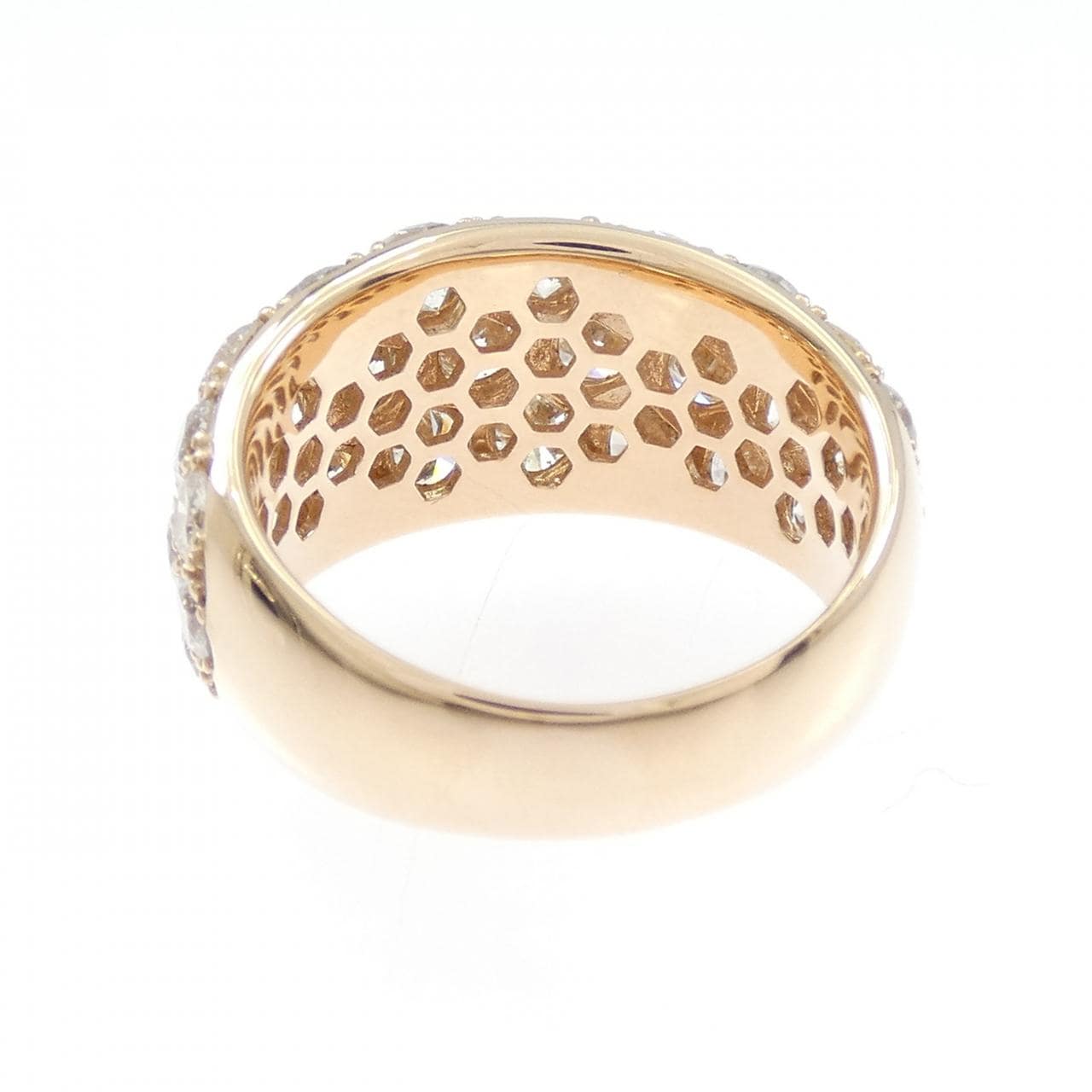 K18PG ダイヤモンド リング 5.00CT