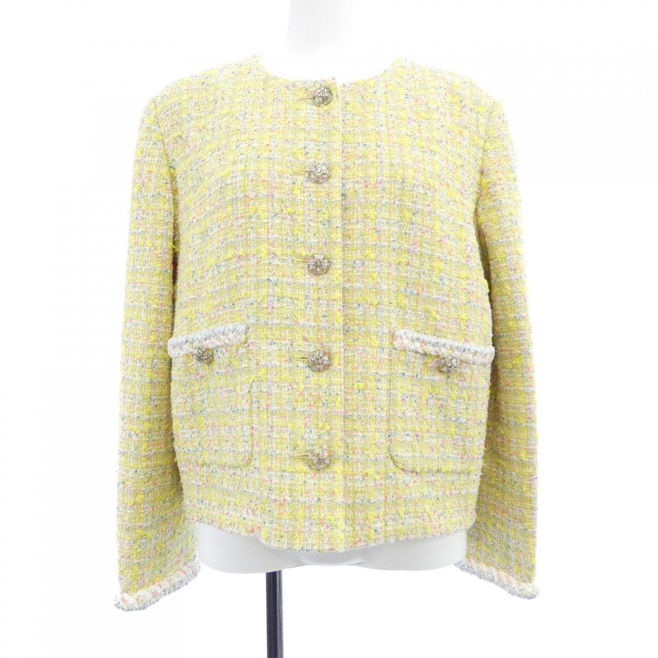 シャネル CHANEL P76339V68243 ノーカラージャケット
