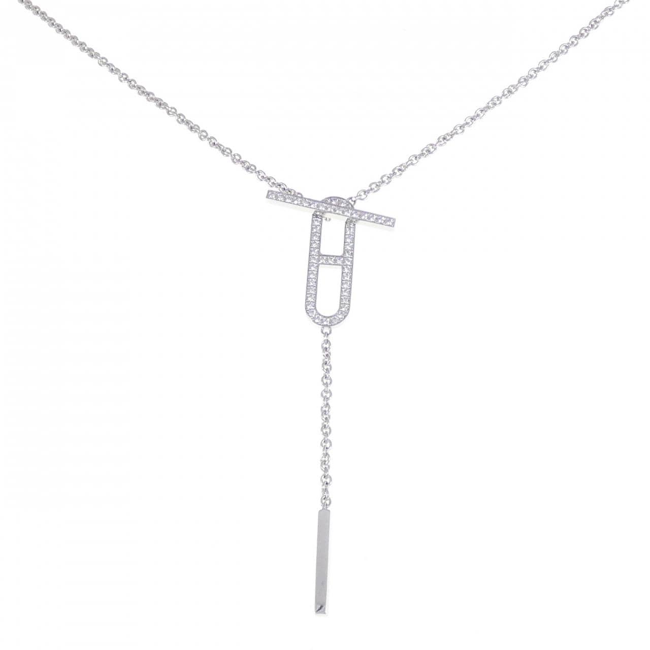 エルメス エヴァーシェーヌダンクル ネックレス 0.37CT