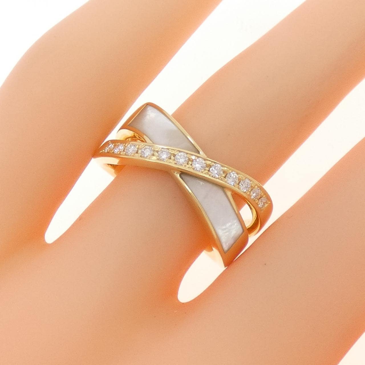 タサキ マザーオブパール リング