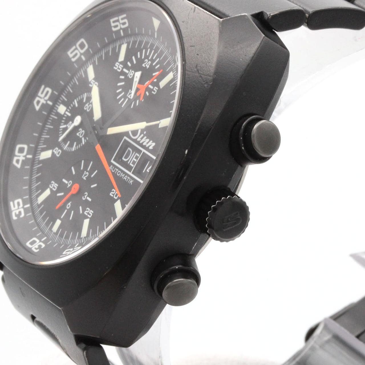 【ノーメンテナンス還元価格】ジン スペースクロノグラフ ミッションD1 142 SS 自動巻