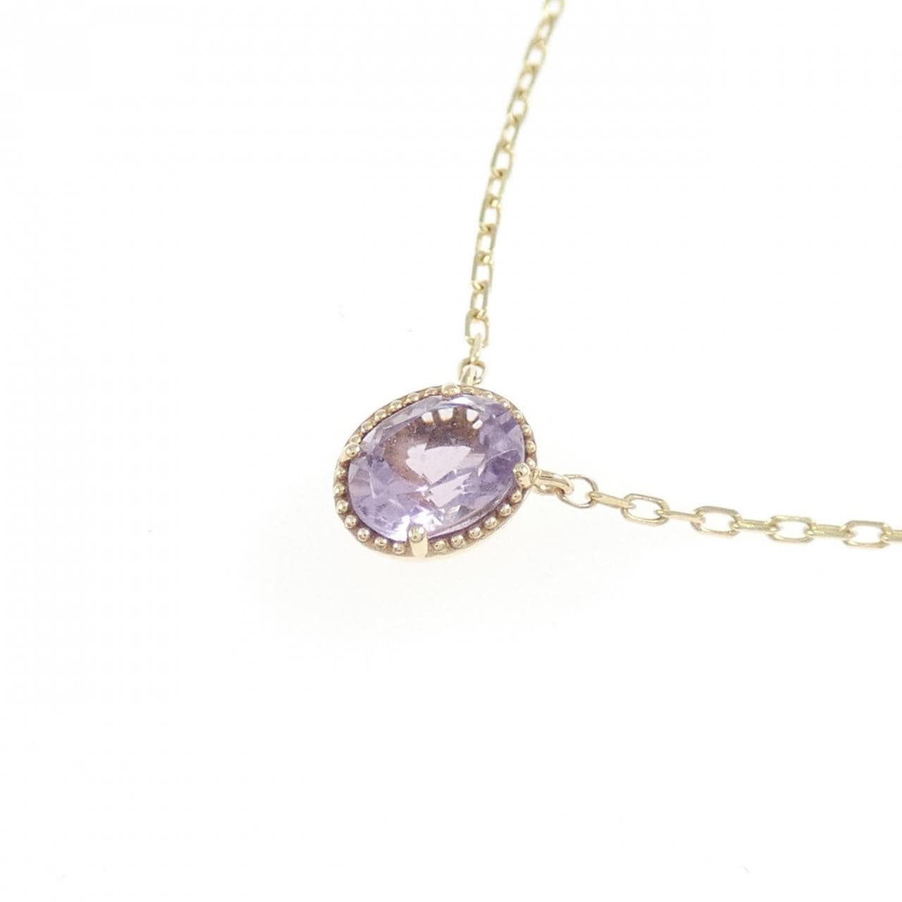 クミキョク アメジスト ネックレス