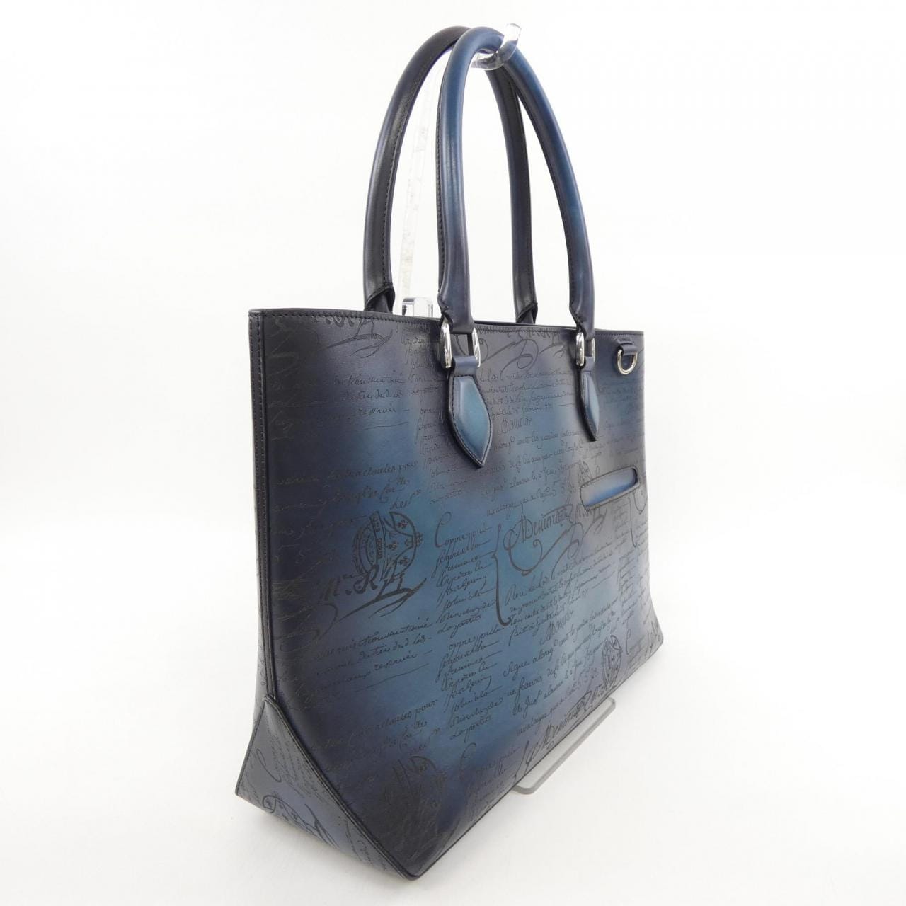 ベルルッティ Berluti トゥジュールスクリットレザートートバッグ BAG