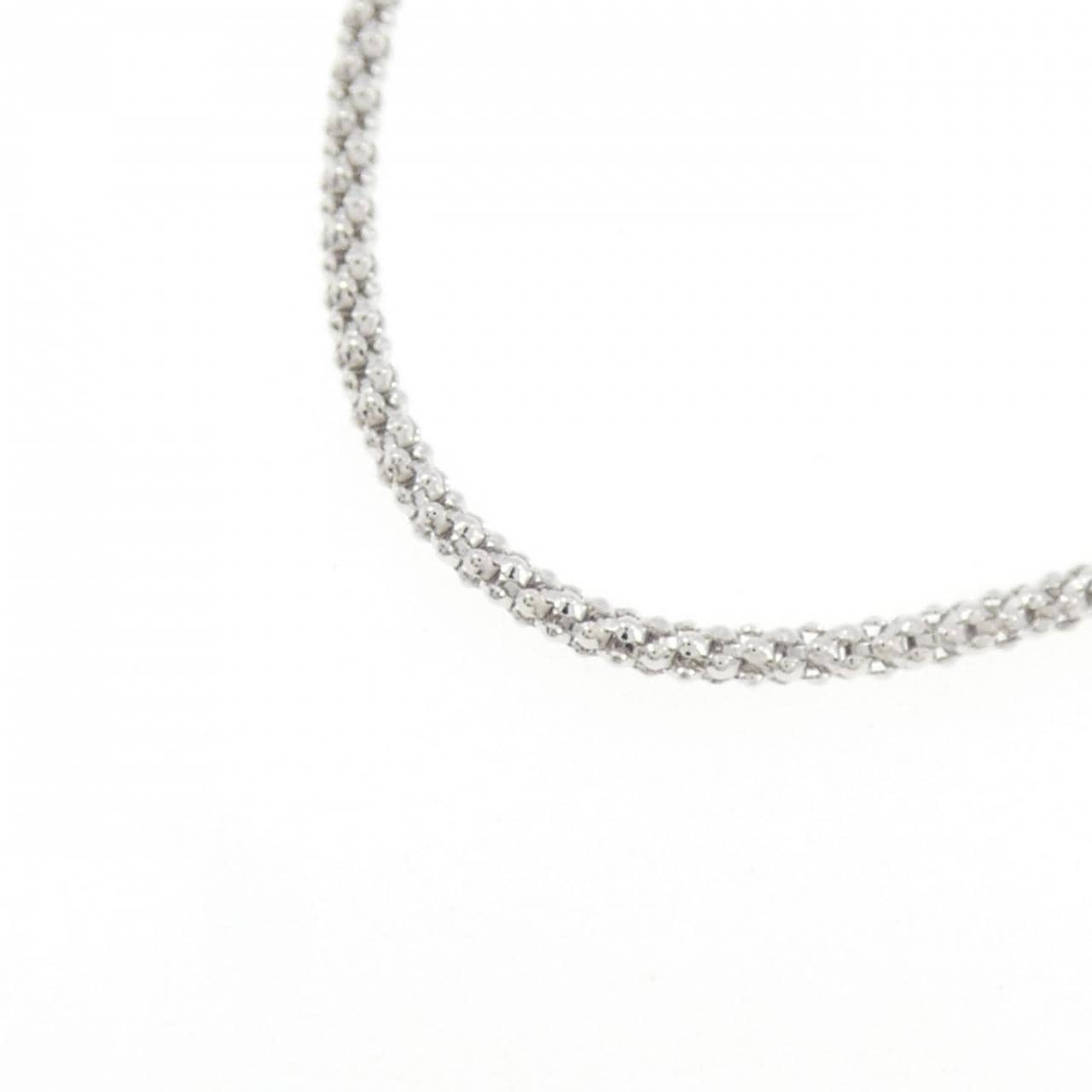 K18WG ネックレス