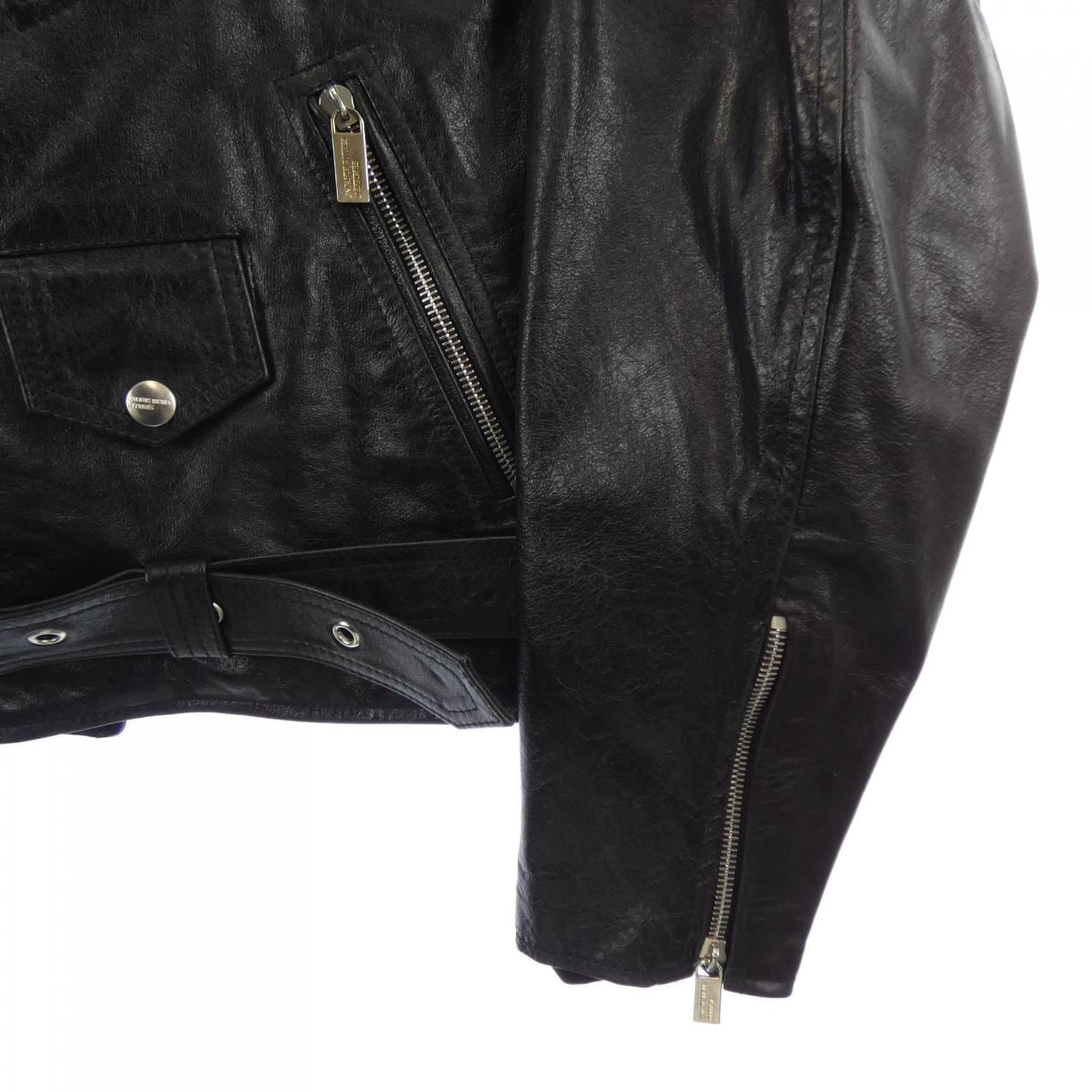 アンファンリッシュデプリメ ENFANTS RICHES DEPRIME レザーライダースジャケット