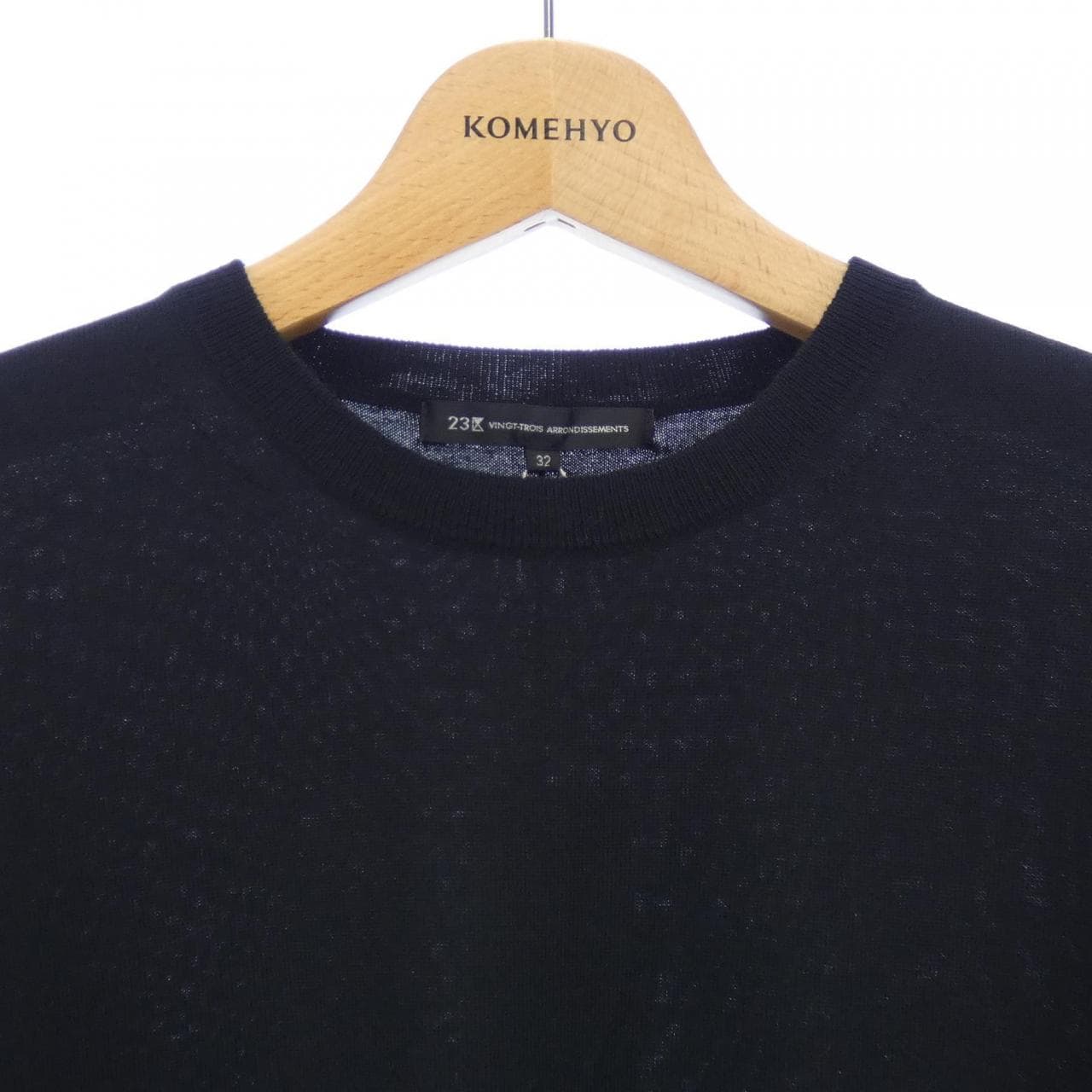 ニジュウサンク 23区 ニット