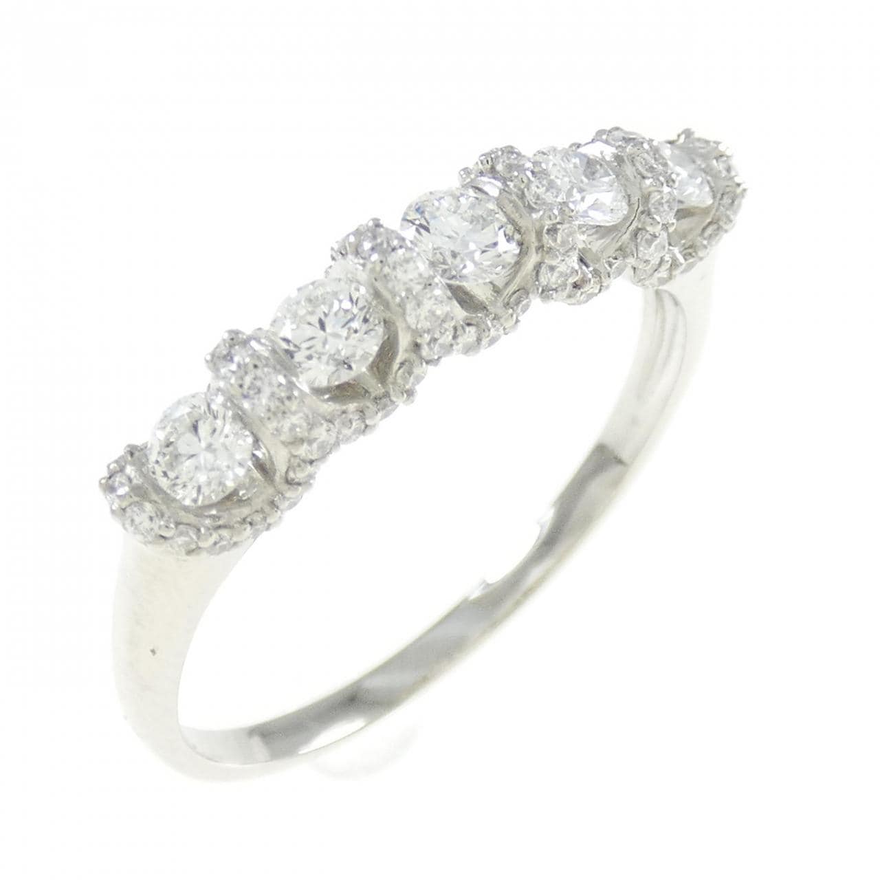PT950 ダイヤモンド リング 0.70CT