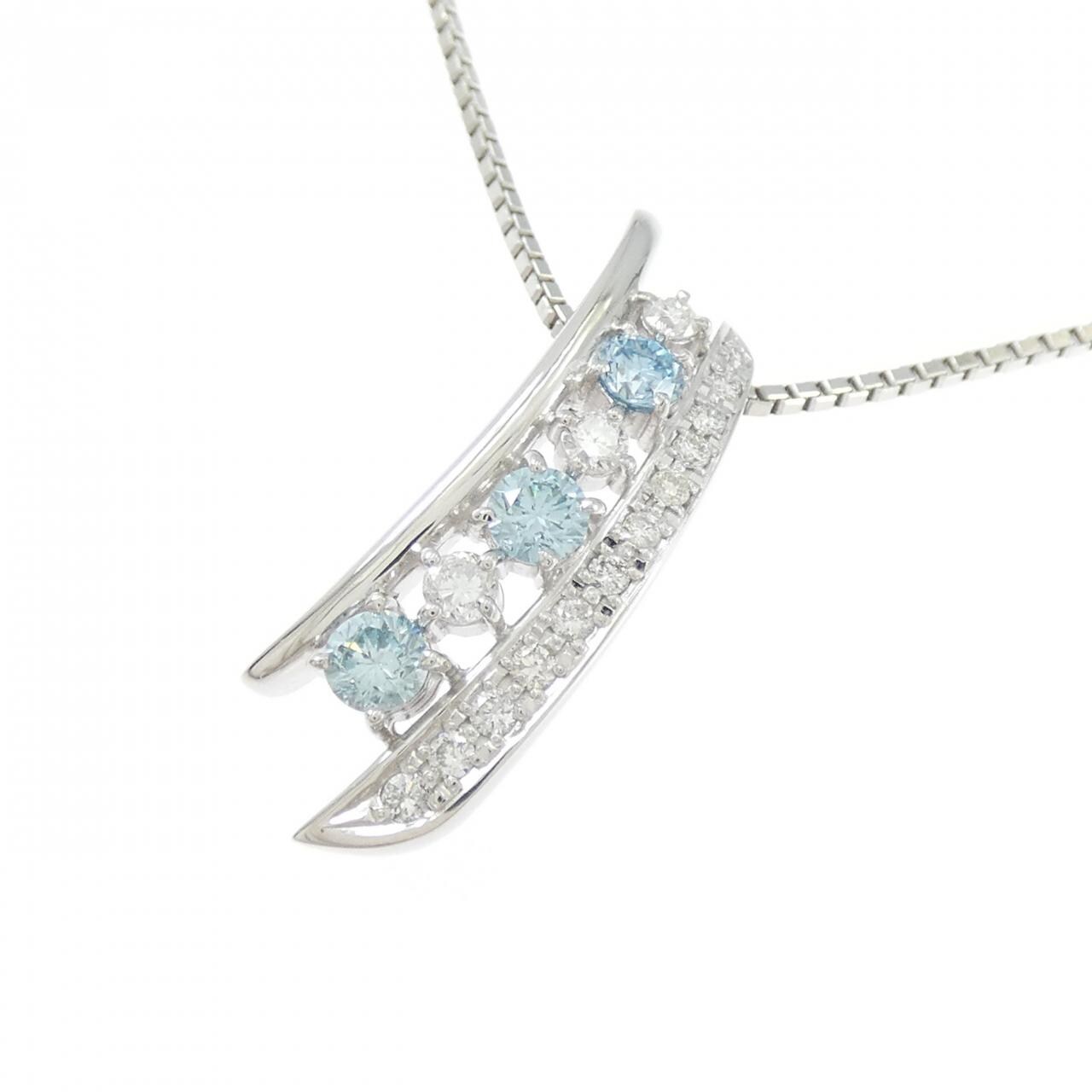 PT900/PT850 ダイヤモンド ネックレス 0.53CT