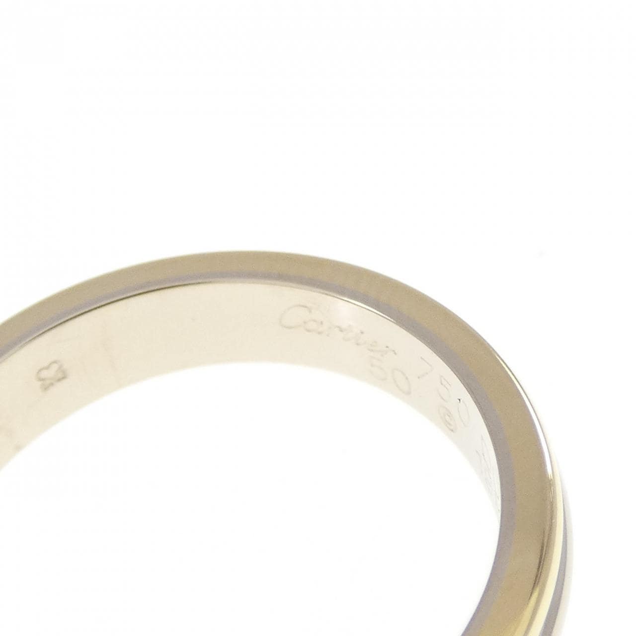 カルティエ スリーゴールドウェディング リング