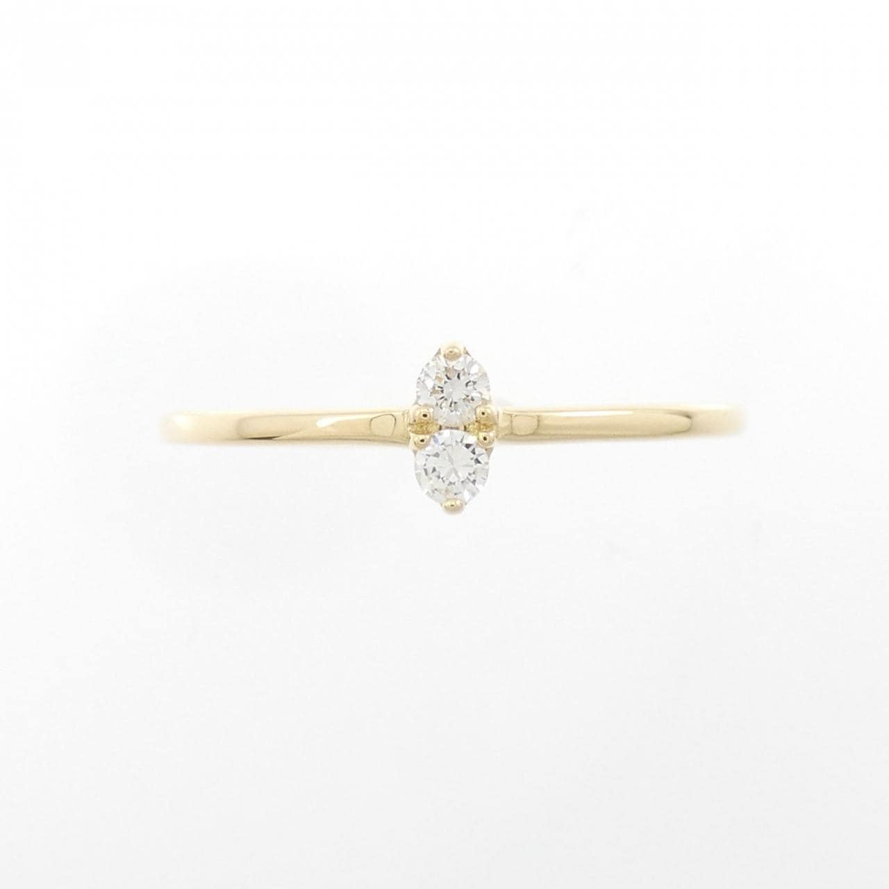 【リメイク】K18YG ダイヤモンド リング 0.06CT