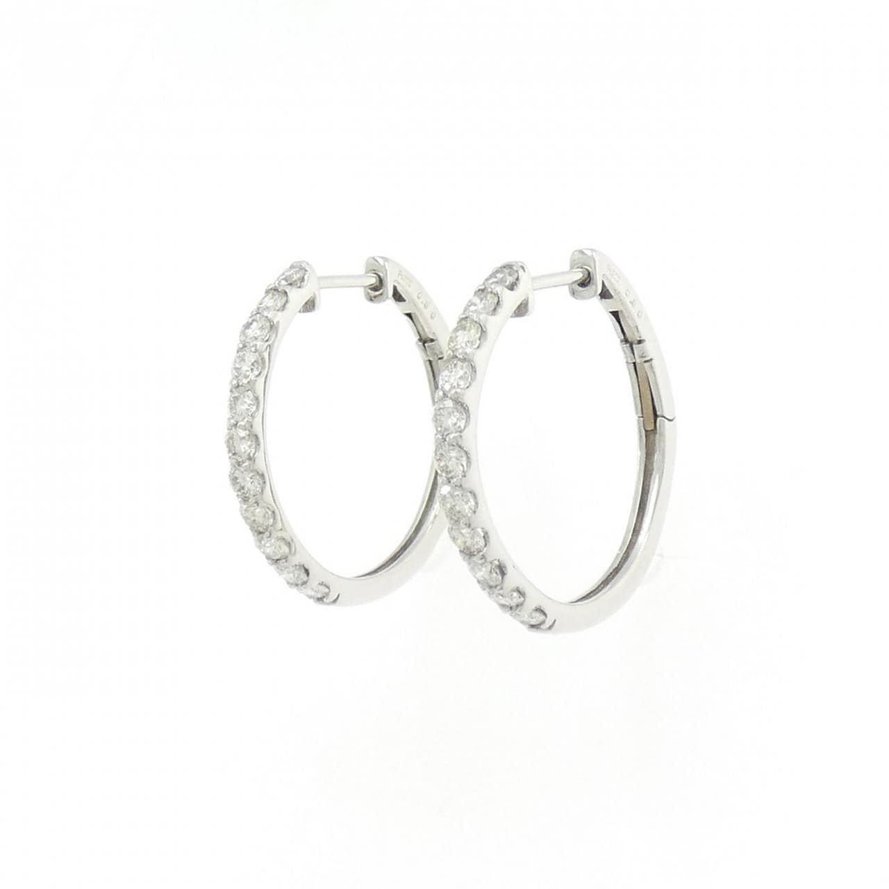 【新品】PT900 ダイヤモンド ピアス 1.00CT