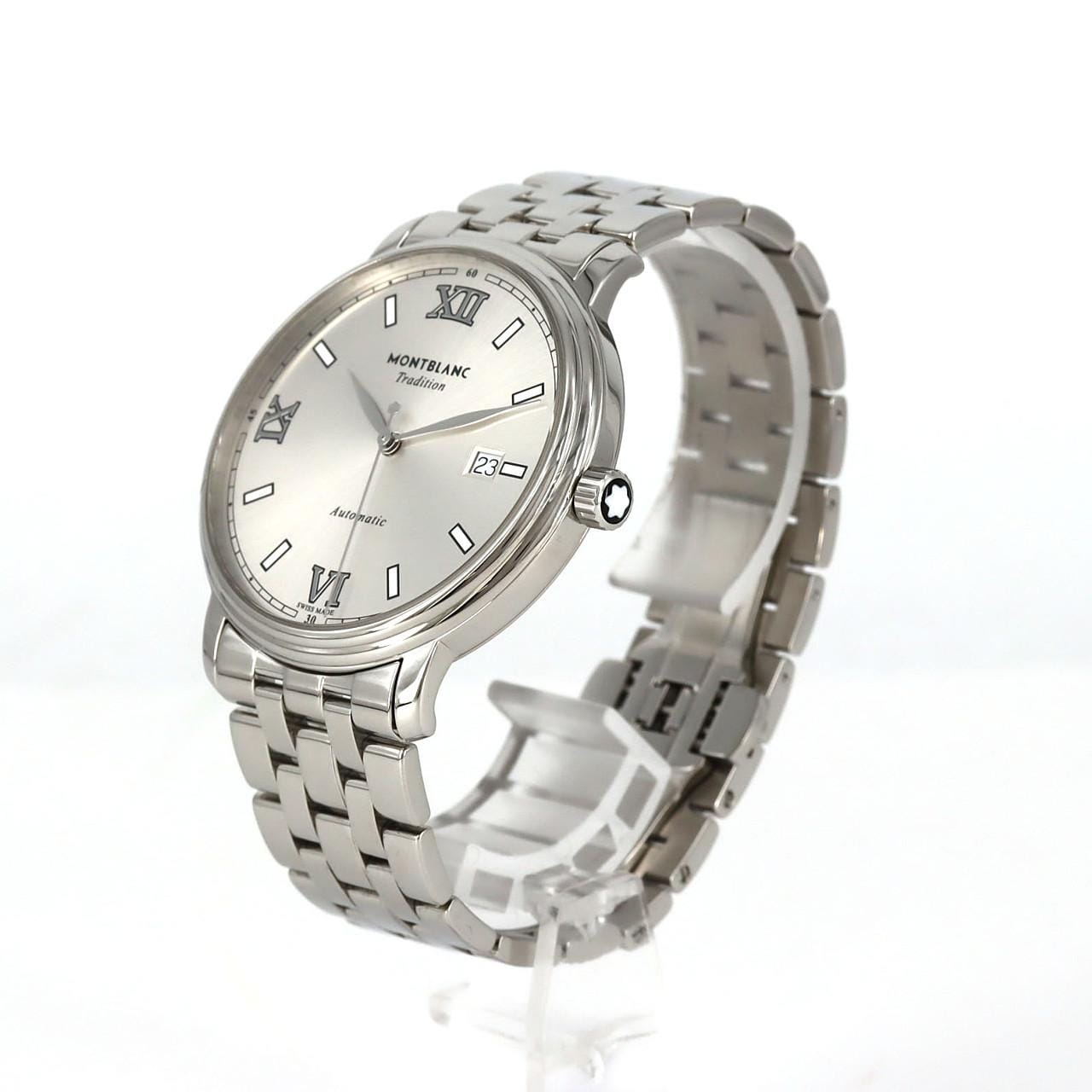 モンブラン トラディションオートマティックデイト 7334/MB127770 SS 自動巻