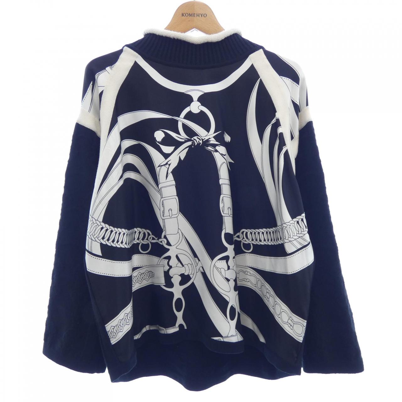 エルメス HERMES 2H2831DTツイルレーヌ ニット