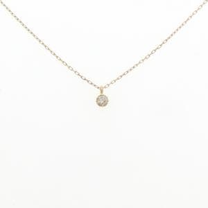 アガット ダイヤモンド ネックレス 0.05CT