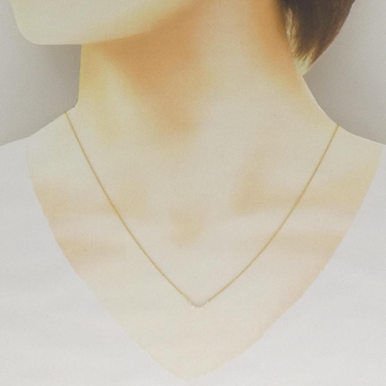 スタージュエリー ダイヤモンド ネックレス 0.06CT