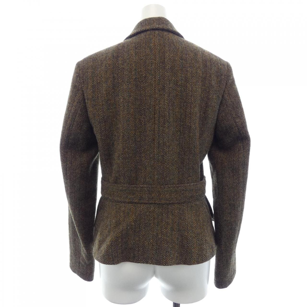 ポロラルフローレン POLO RALPH LAUREN belted wool tweed utility ジャケット