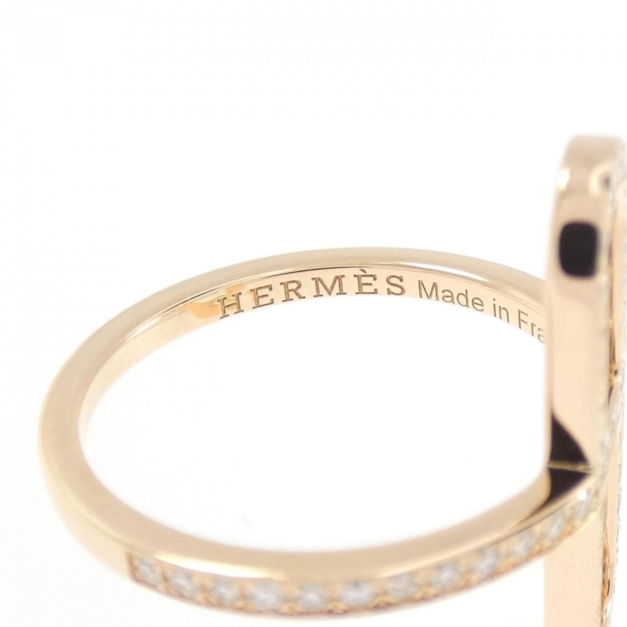 エルメス エヴァー シェーヌダンクル リング 0.24CT