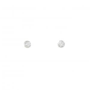 スタージュエリー ムーンセッティング ピアス 0.08CT