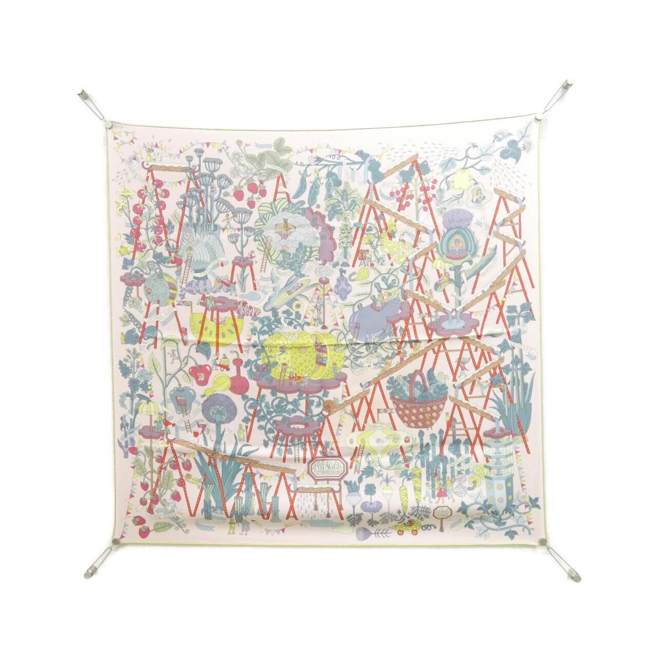 HERMES LE POTAGER EXTRAORDINAIRE scarf