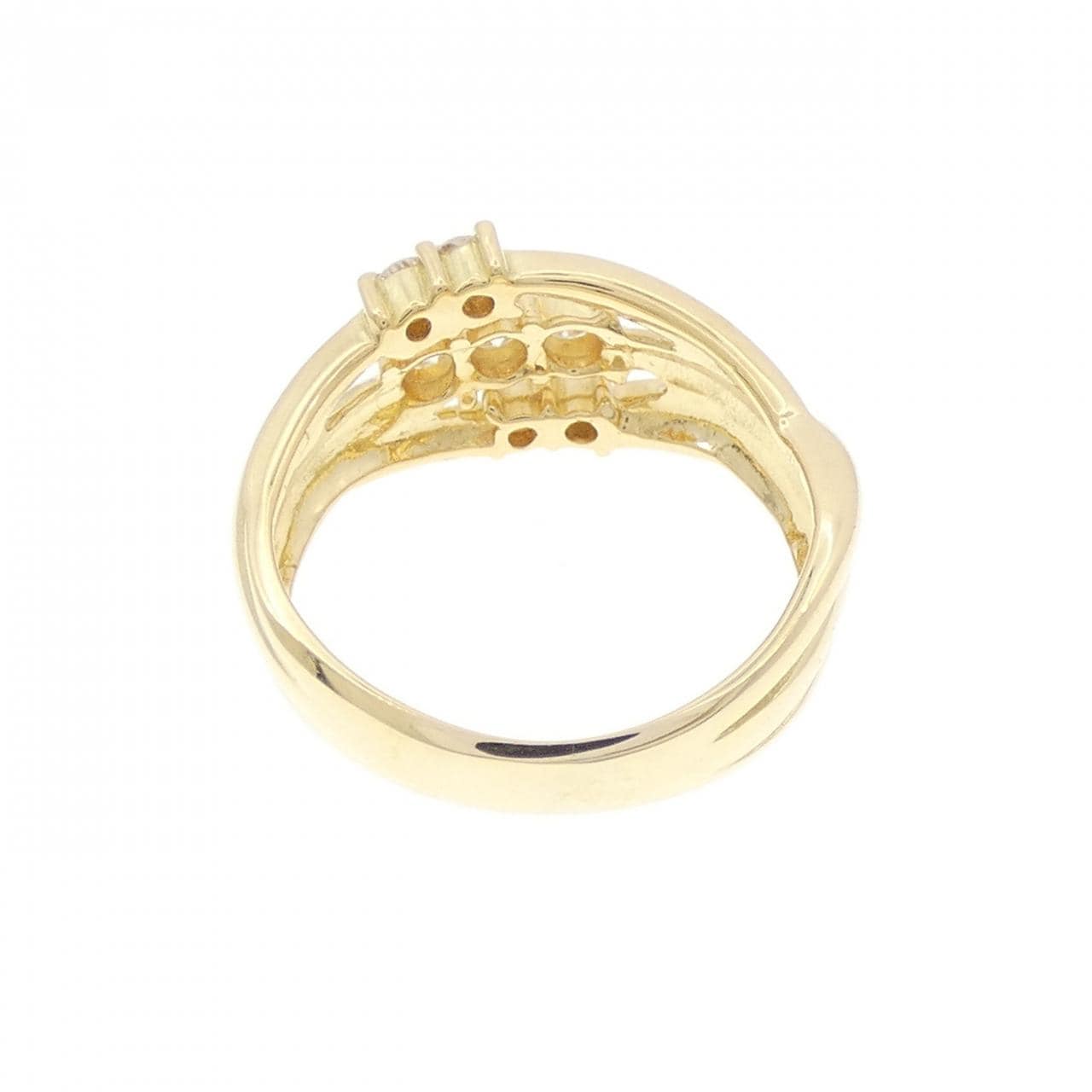 K18YG ダイヤモンド リング 0.30CT