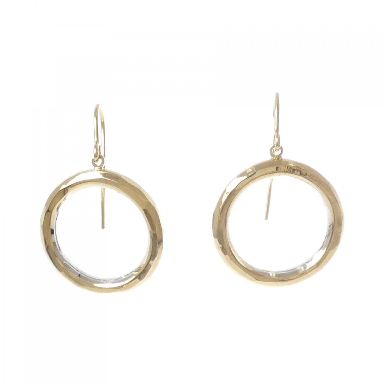 [新品] K18YG/K18WG 耳环