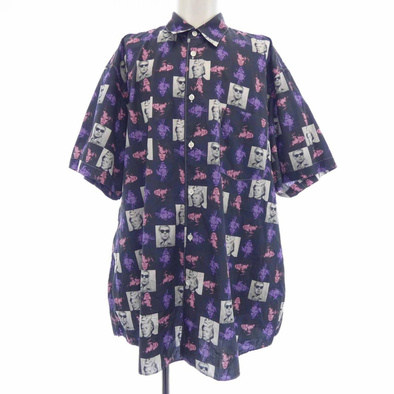 コムデギャルソンシャツ COMME des GARCONS SHIRT FM-B002 Andy Warhol S／Sシャツ