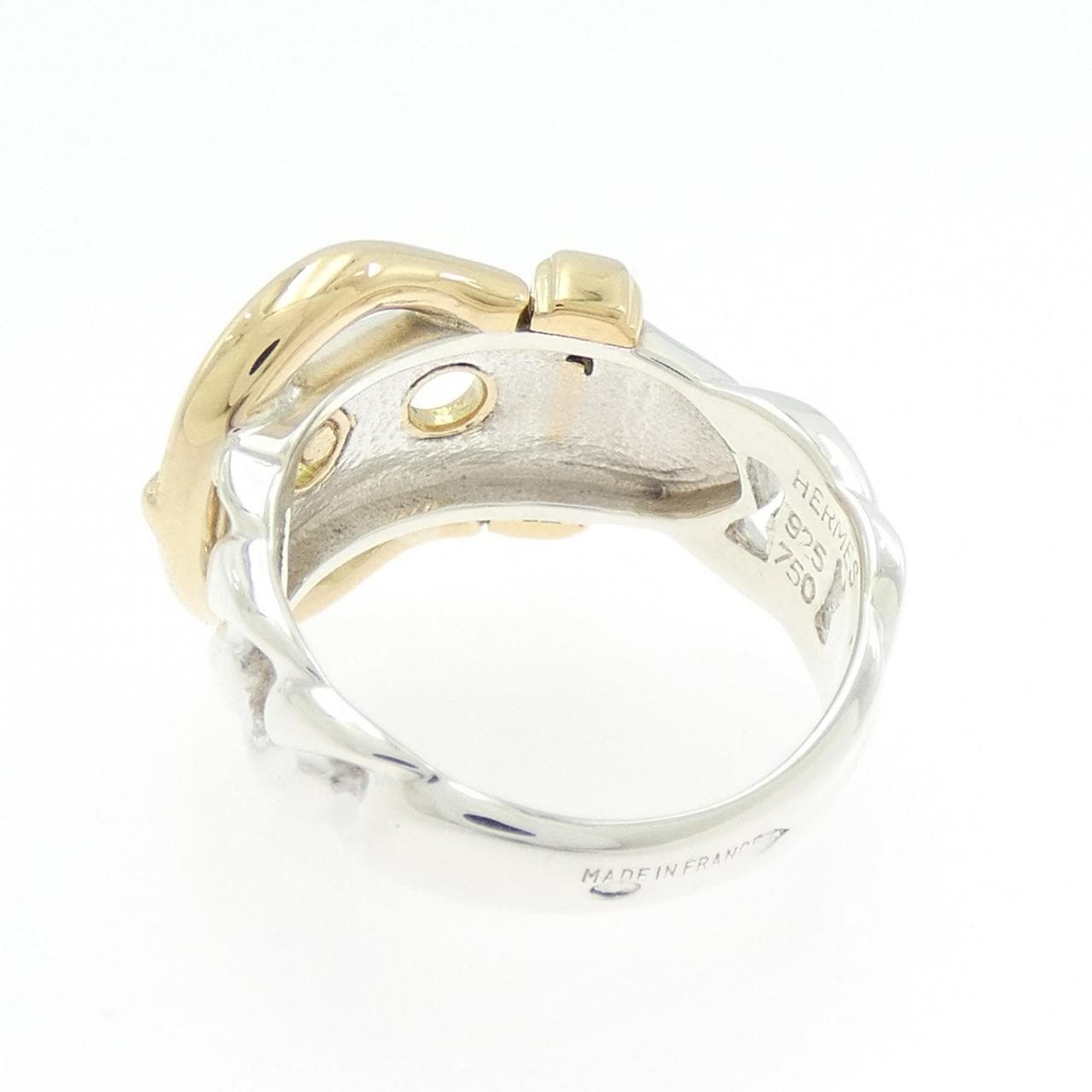 【ヴィンテージ】エルメス ブックルセリエ リング