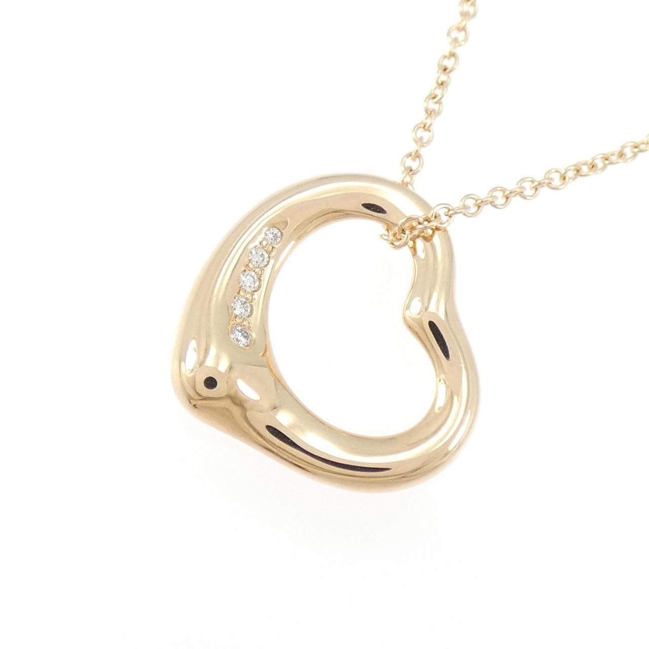 ティファニー オープンハート ネックレス