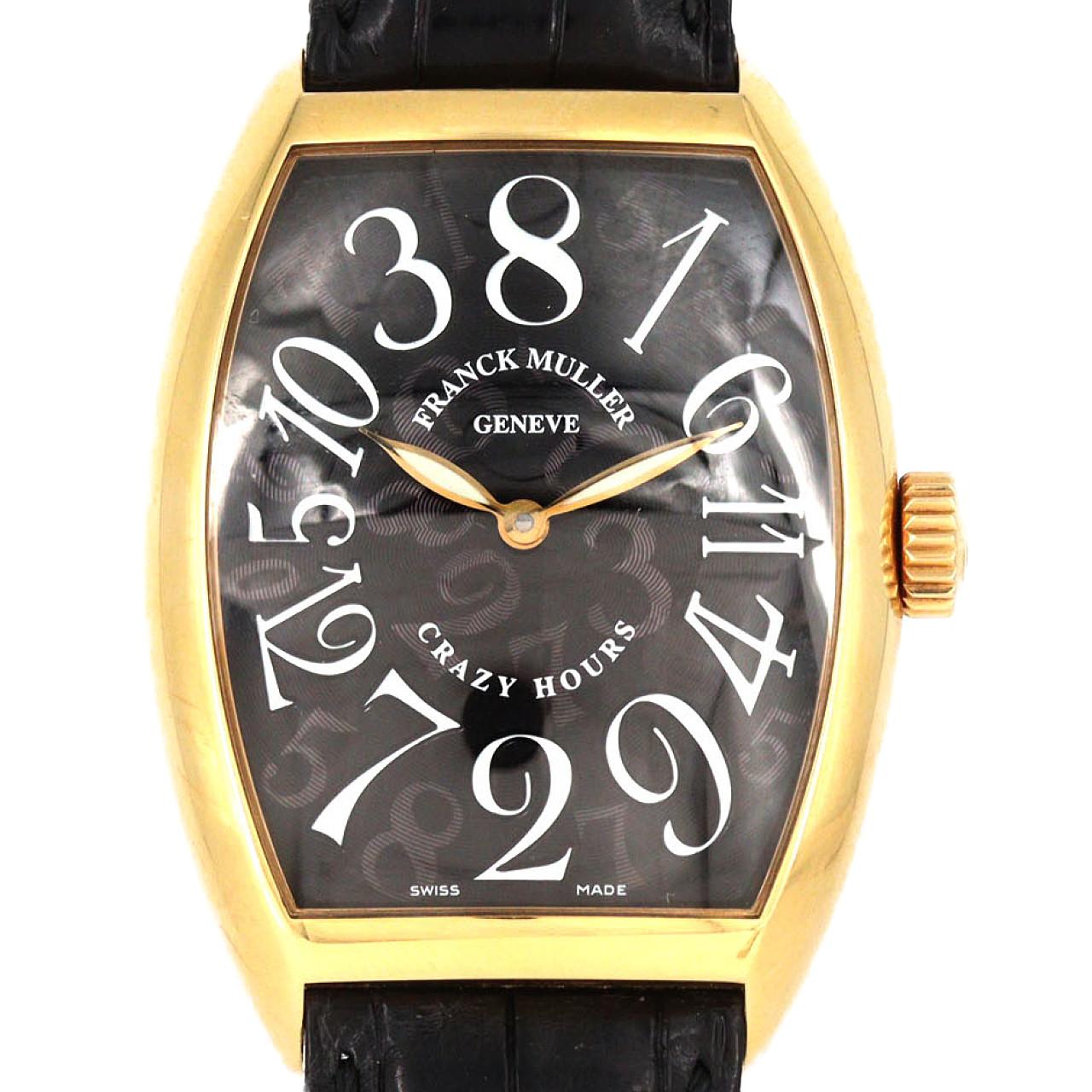 【ノーメンテナンス還元価格】フランクミュラー トノウカーベックスクレイジーアワーズ RG 7851CH PG･RG 自動巻