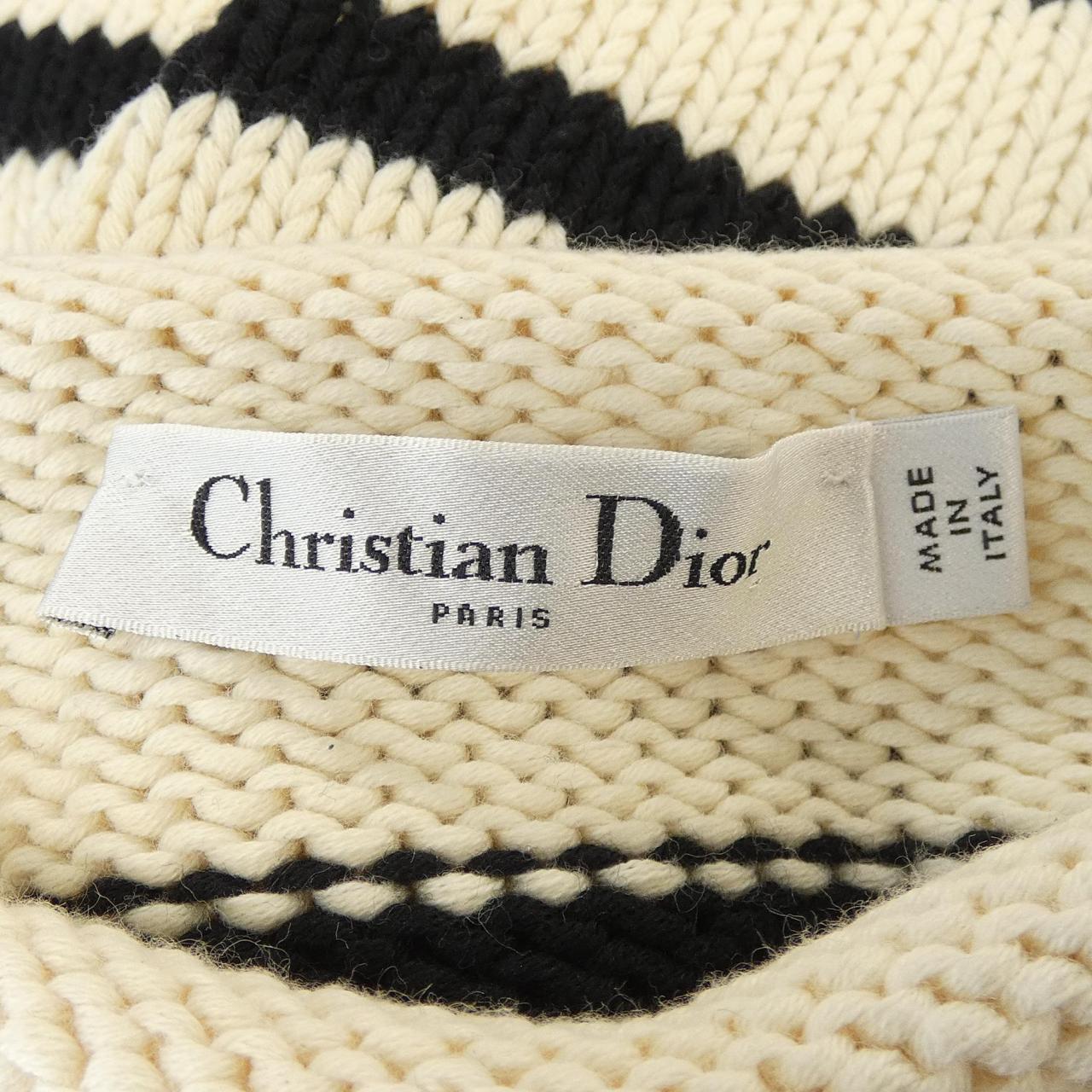 クリスチャンディオール CHRISTIAN DIOR 30MONTAIGNE FANTAISIE BLANC 054S22AM714 ニット