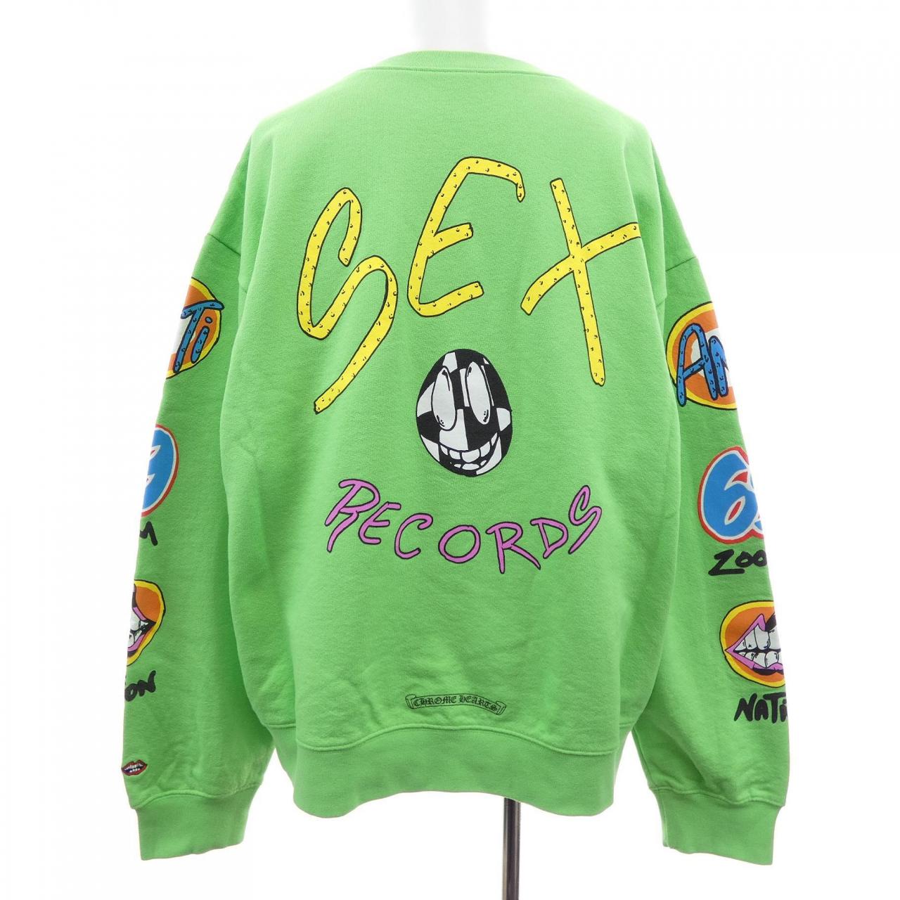 クロムハーツ CHROME HEARTS MATTY BOY SEX RECORDS 2990-304-6089 スウェット