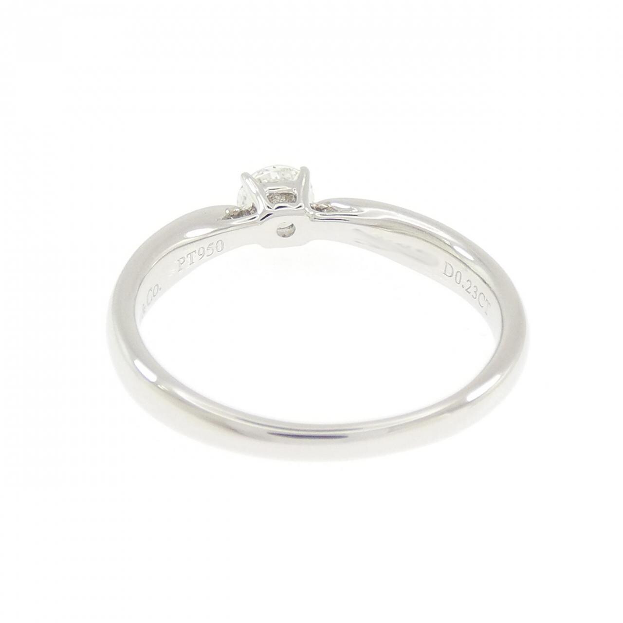 ティファニー ハーモニー リング 0.23CT G IF 3EXT