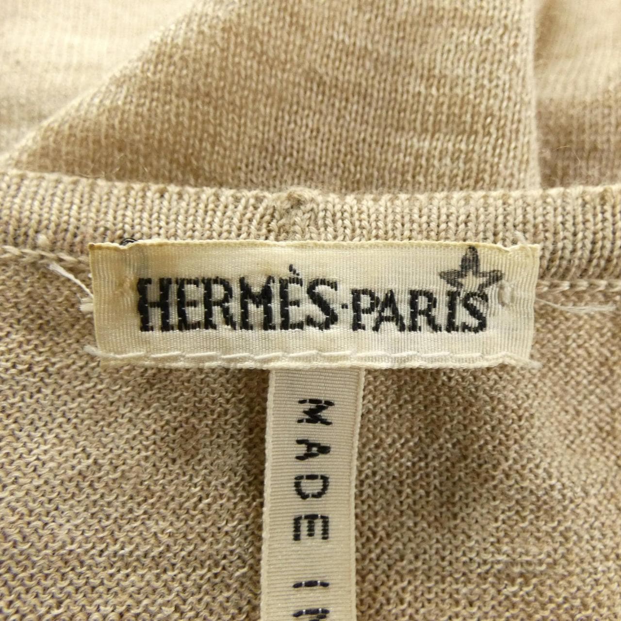 【ヴィンテージ】エルメス HERMES カーディガン