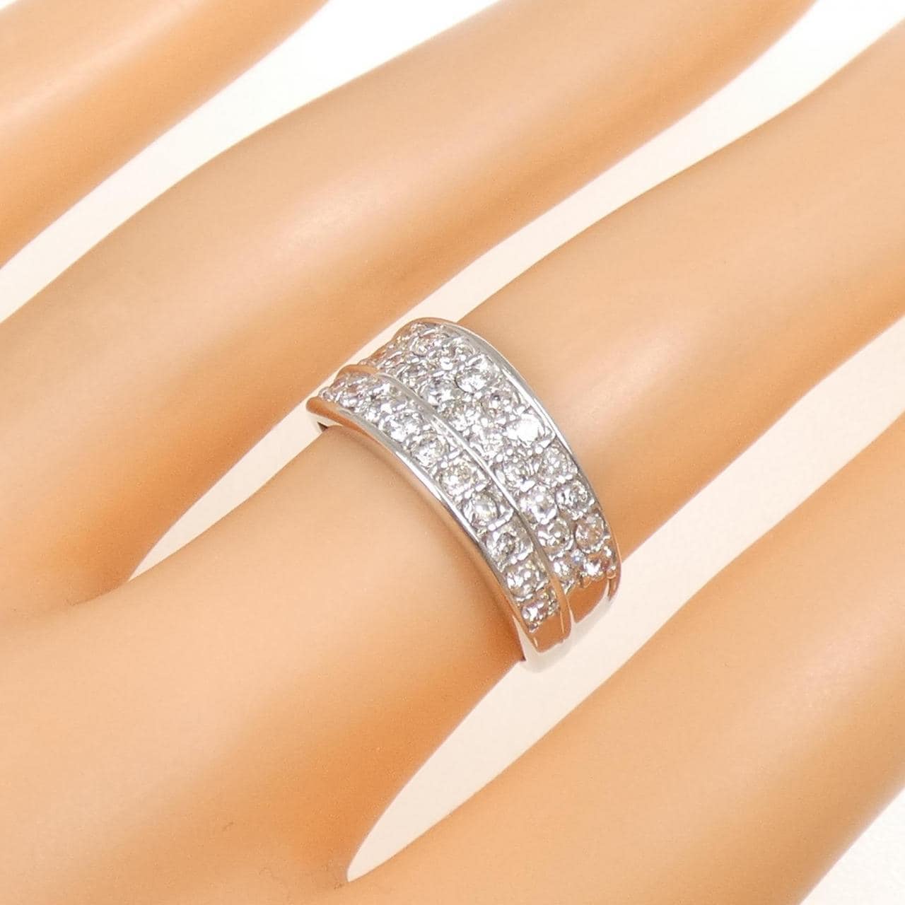 PT900 ダイヤモンド リング 0.85CT