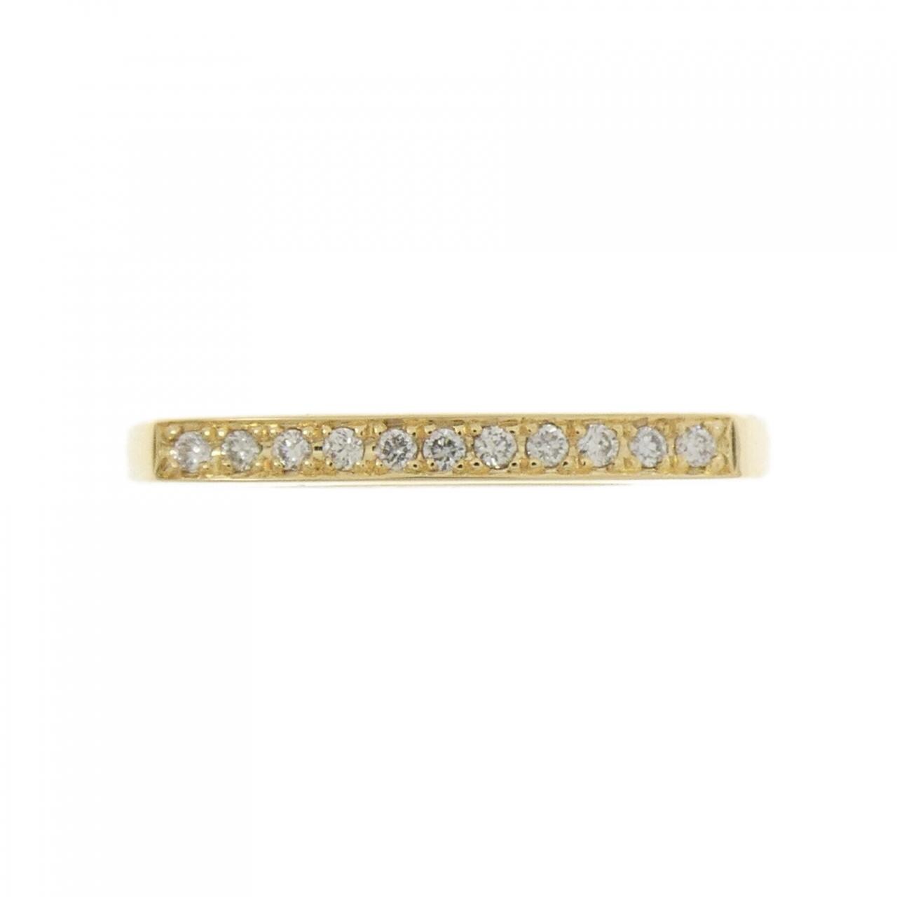K18YG ダイヤモンド リング 0.10CT
