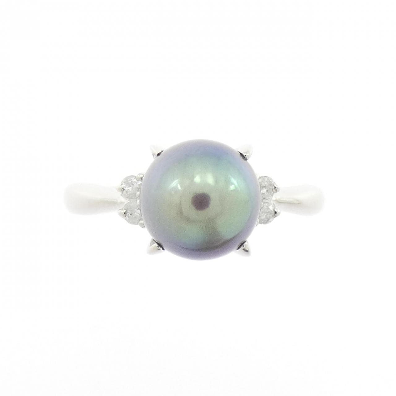 PT850 黒蝶パール リング 8.0mm