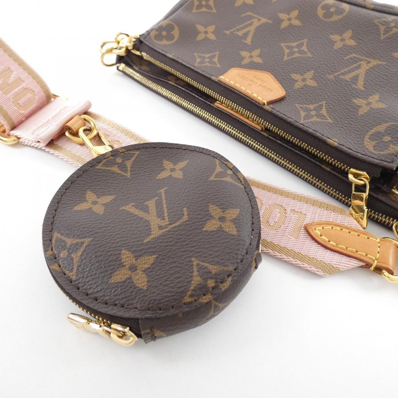 LOUIS VUITTON Monogram多口袋配件 M44840 單肩包