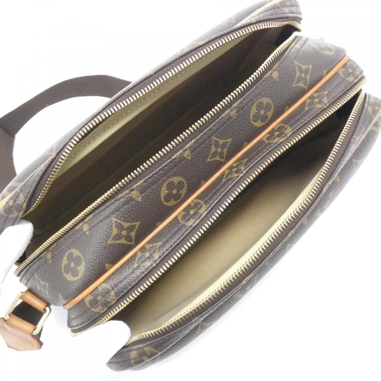 LOUIS VUITTON Monogram Reporter 28 公分 M45254 單肩包