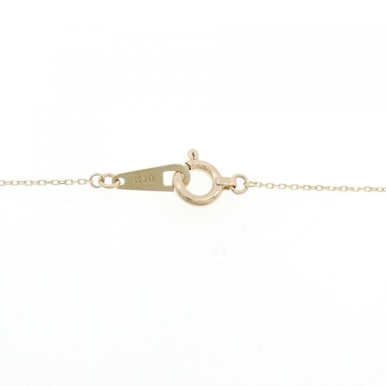 クミキョク イニシャル ダイヤモンド ネックレス