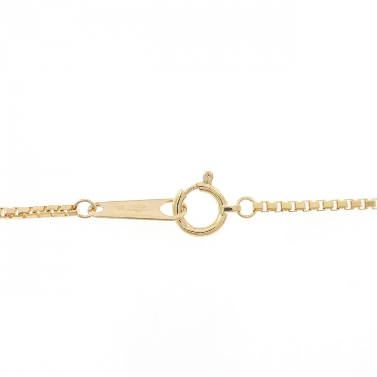K18YG クロス ダイヤモンド ネックレス 1.00CT
