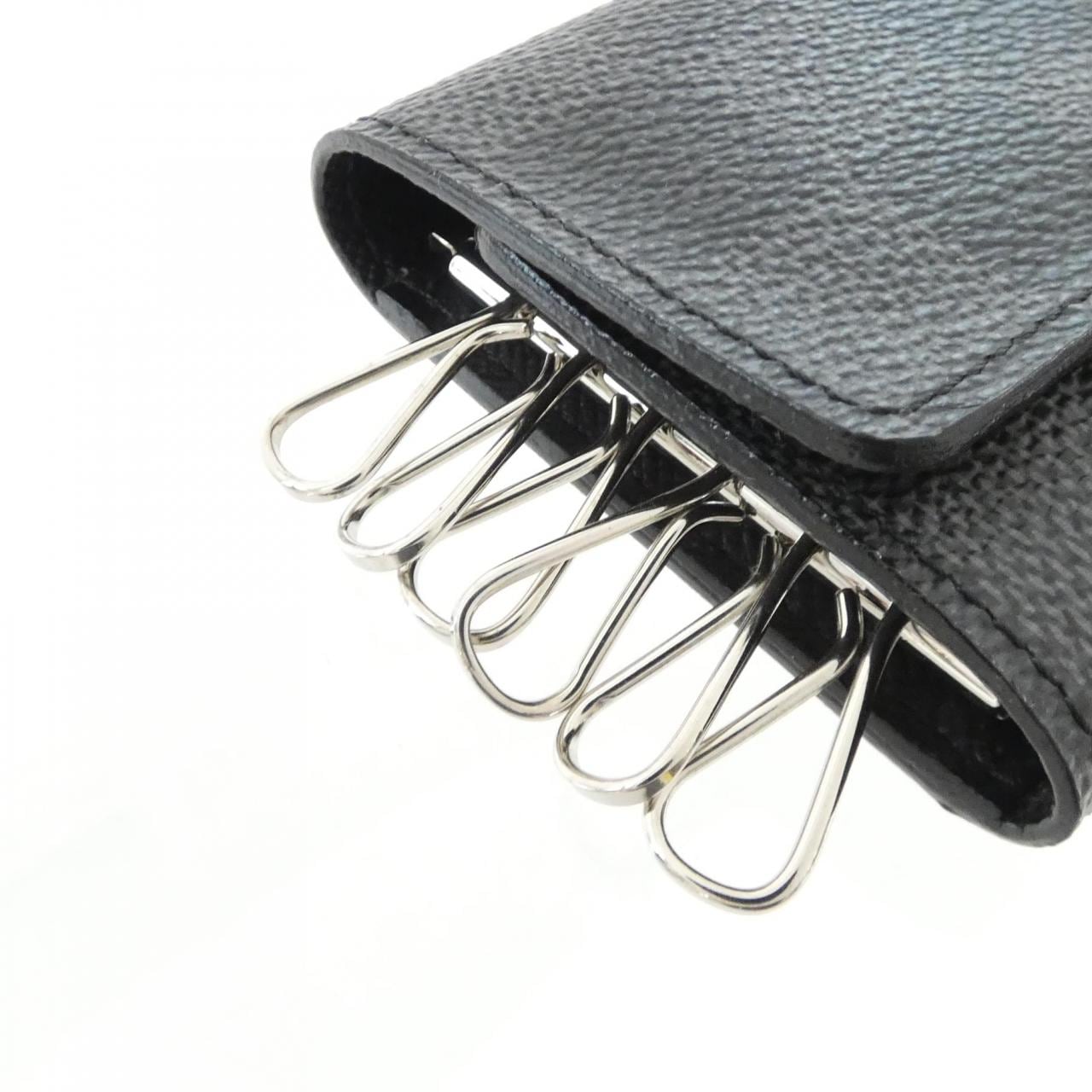 ルイヴィトン ダミエ グラフィット ミュルティクレ N62662 キーケース