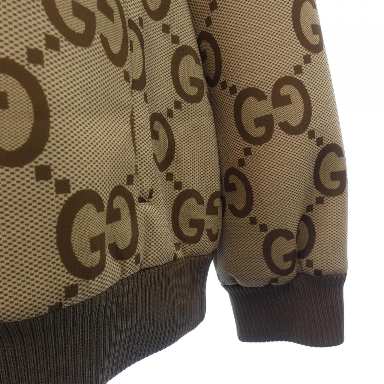 グッチ GUCCI ウェブ ストライプ付き ジャンボ GG ジップジャケット 713974 XJETI ブルゾン