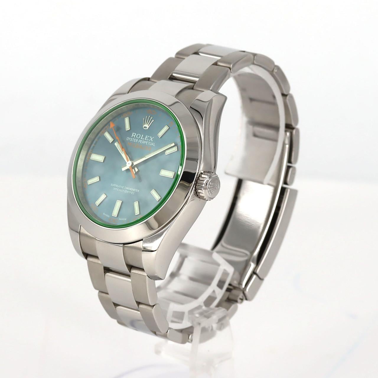 ロレックス ミルガウス 116400GV SS 自動巻 ランダム番