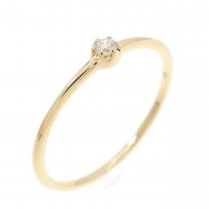 【リメイク】K18YG ダイヤモンド リング 0.03CT